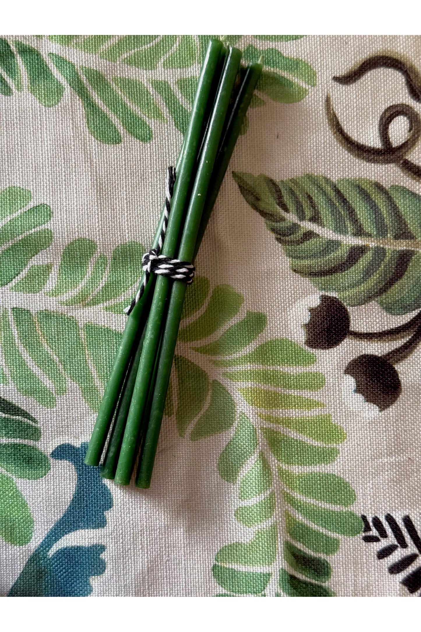 ABUNDANCE - Green Candles