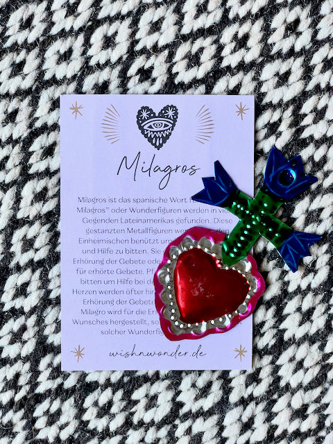 Milagro heart flower