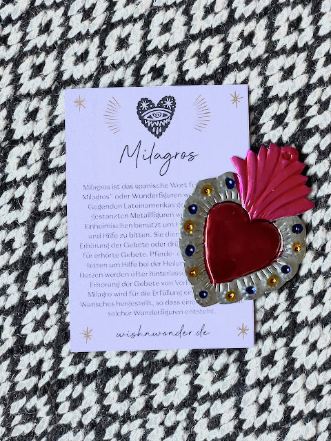 Milagro heart flower