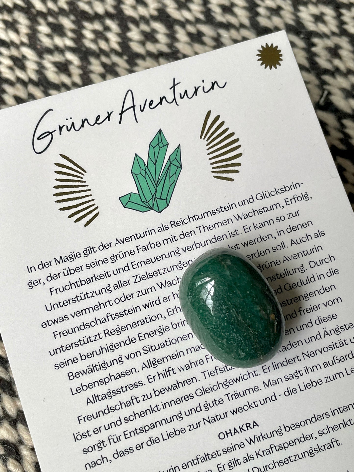Grüner Aventurin
