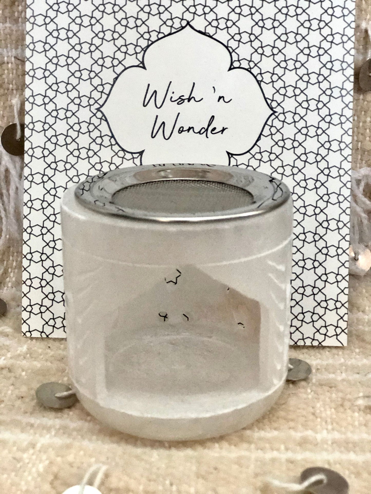 White soapstone incense burner
