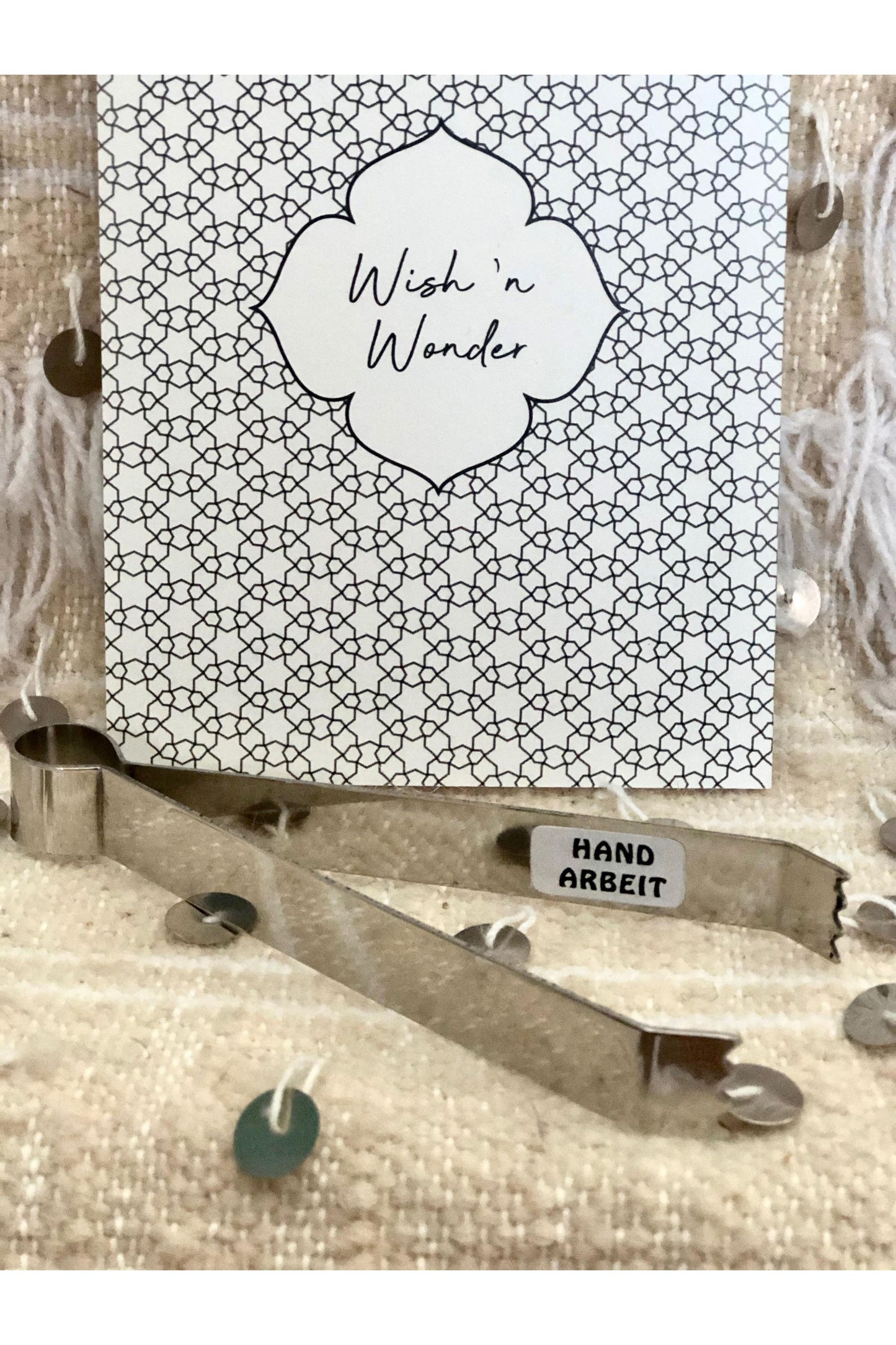 Smudging tongs silver