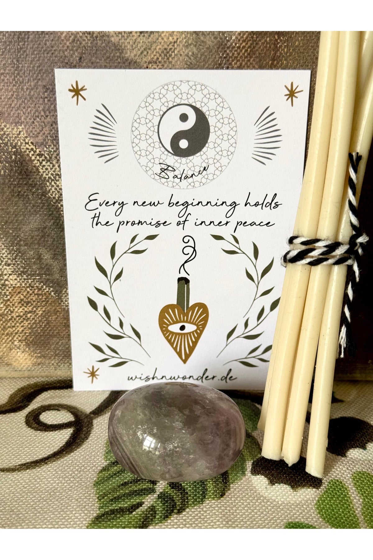 Balance Candle Ritual Set