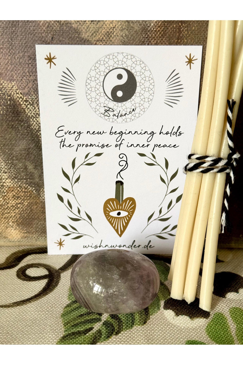 Balance Candle Ritual Set