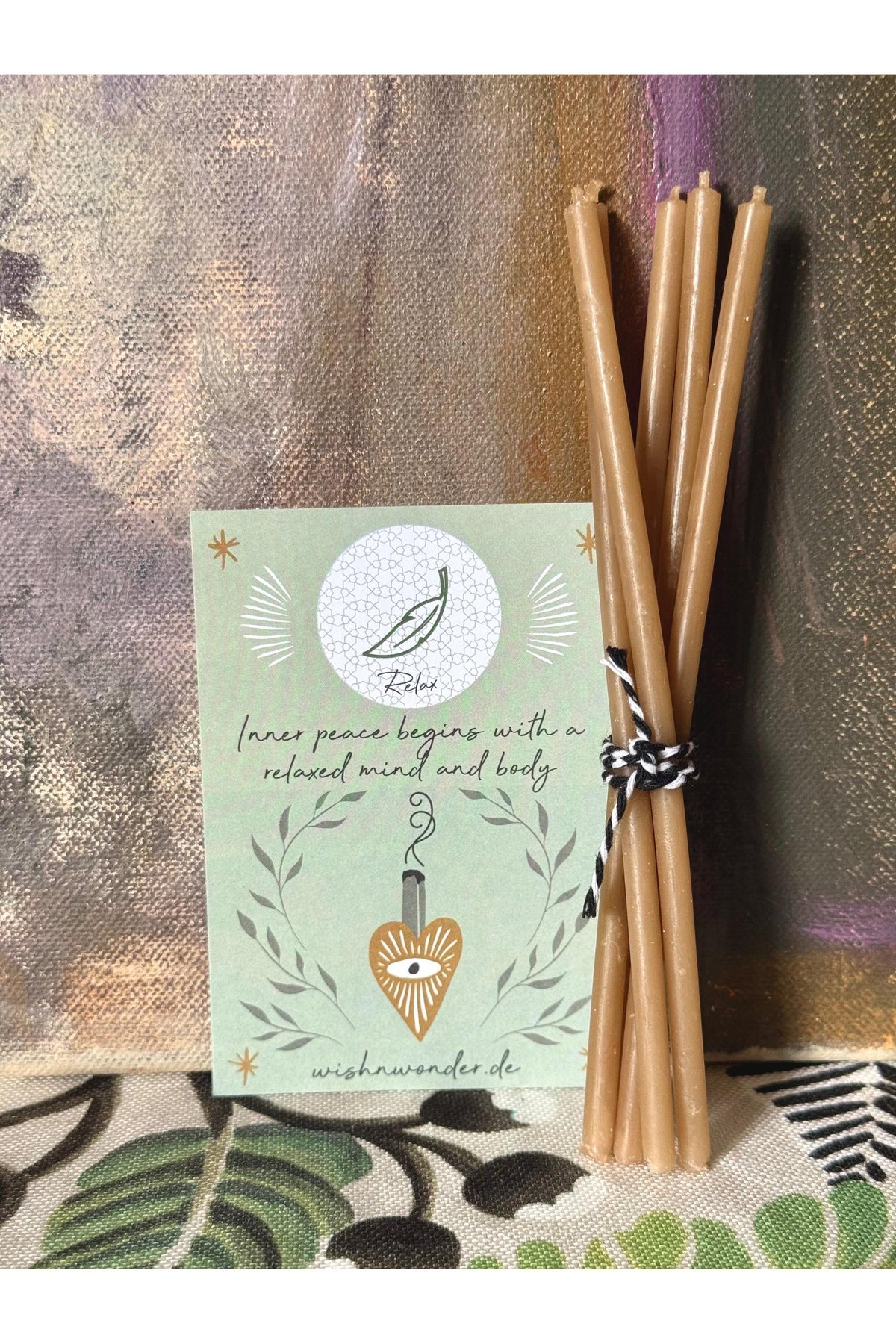 Relax Candle Ritual Set