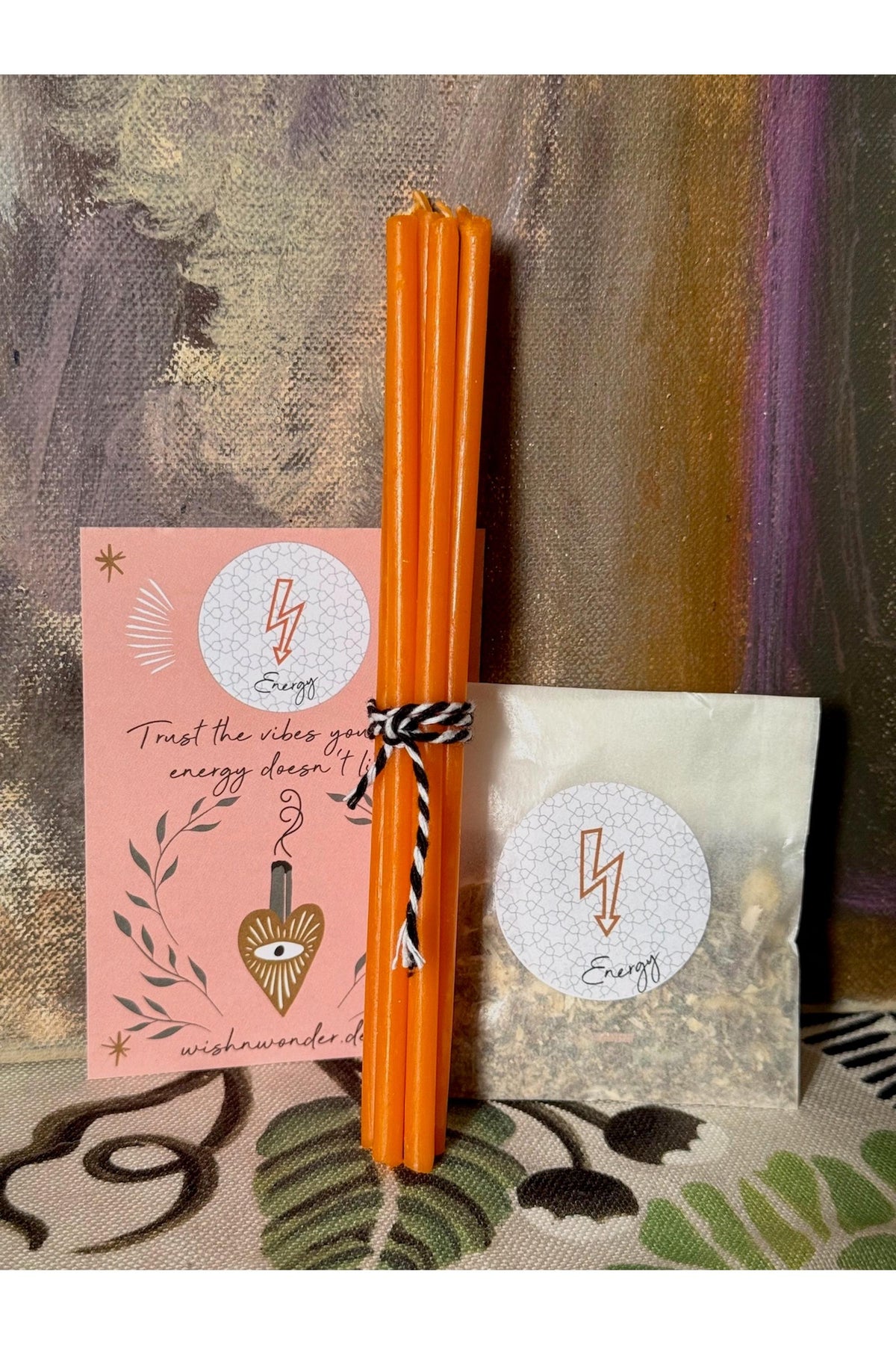 Energy Candle Ritual Set