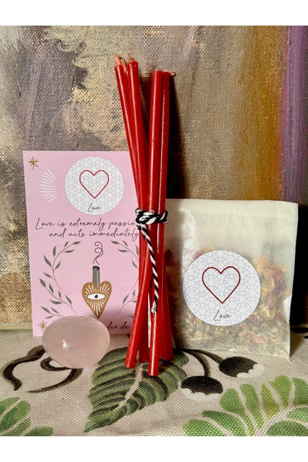 Love Candle Ritual Set