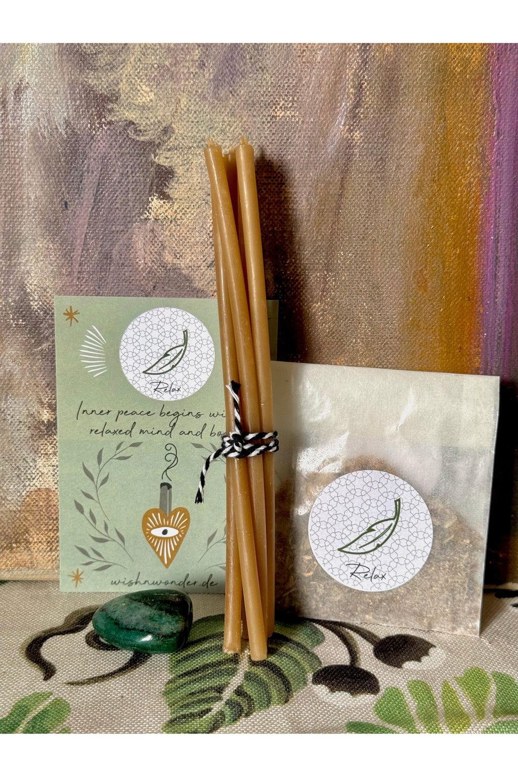 Relax Candle Ritual Set