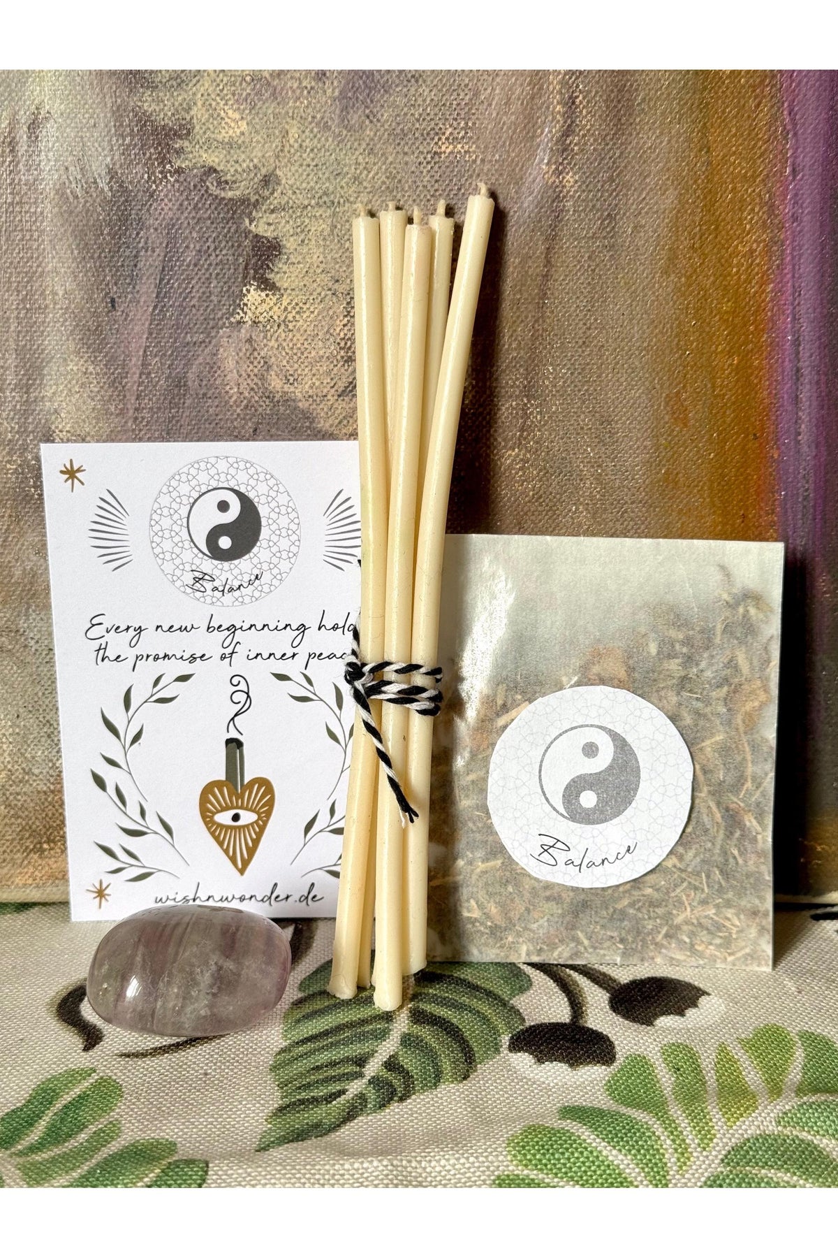 Balance Candle Ritual Set