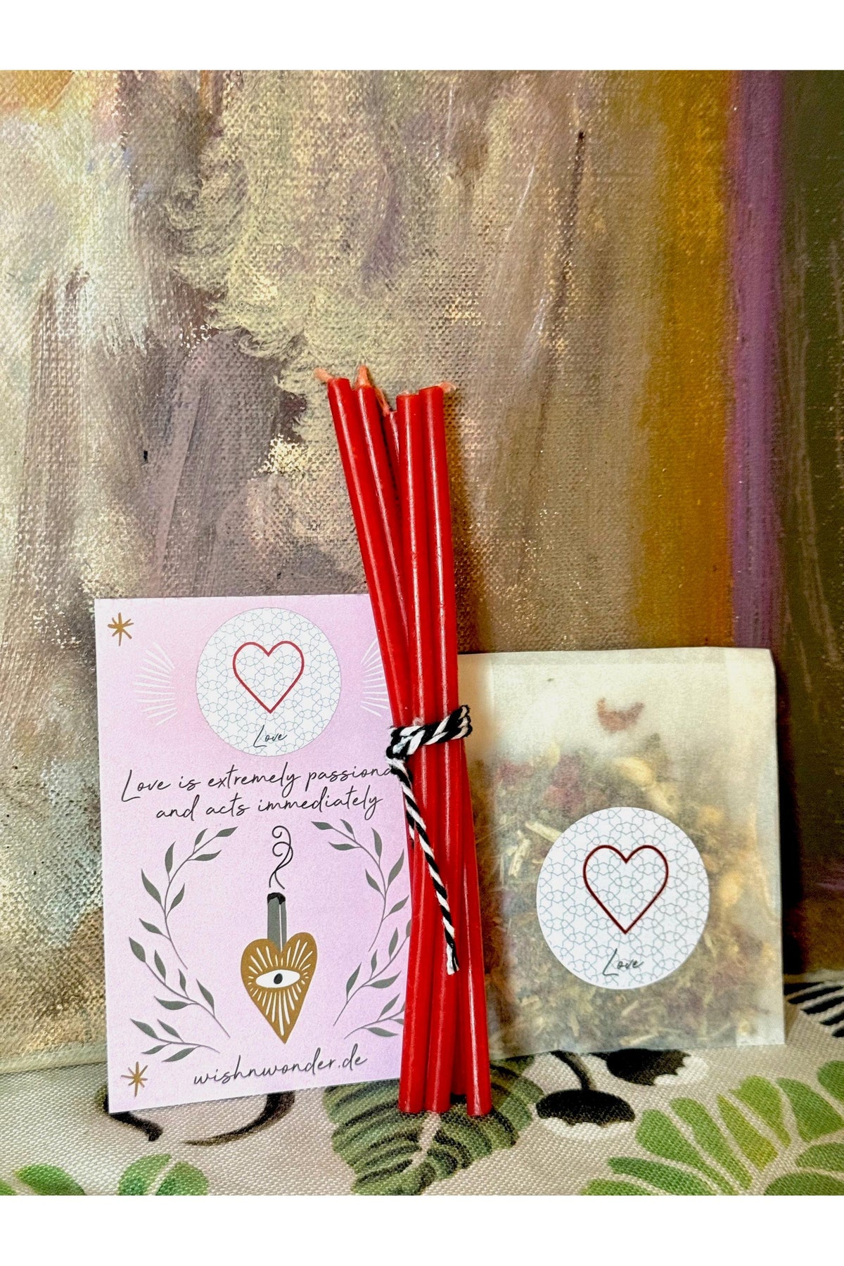 Love Candle Ritual Set