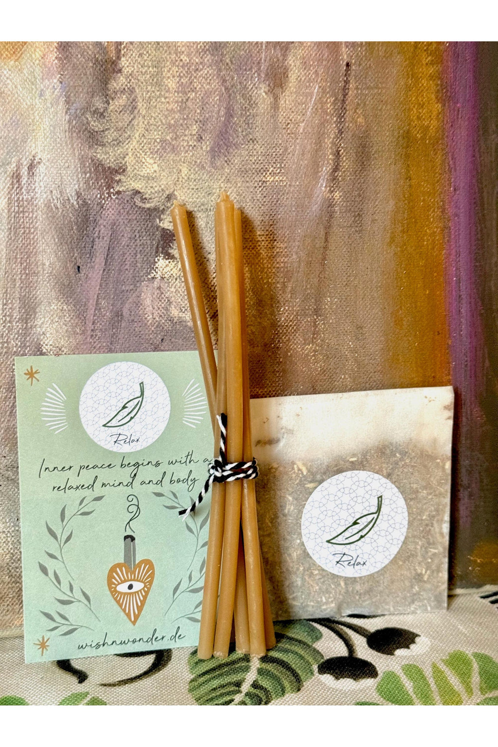 Relax Candle Ritual Set