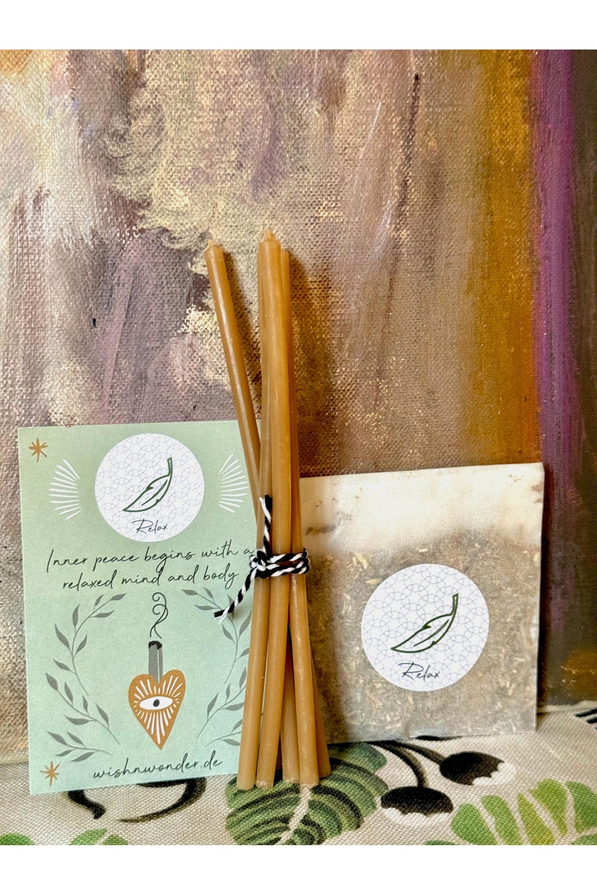 Relax Candle Ritual Set
