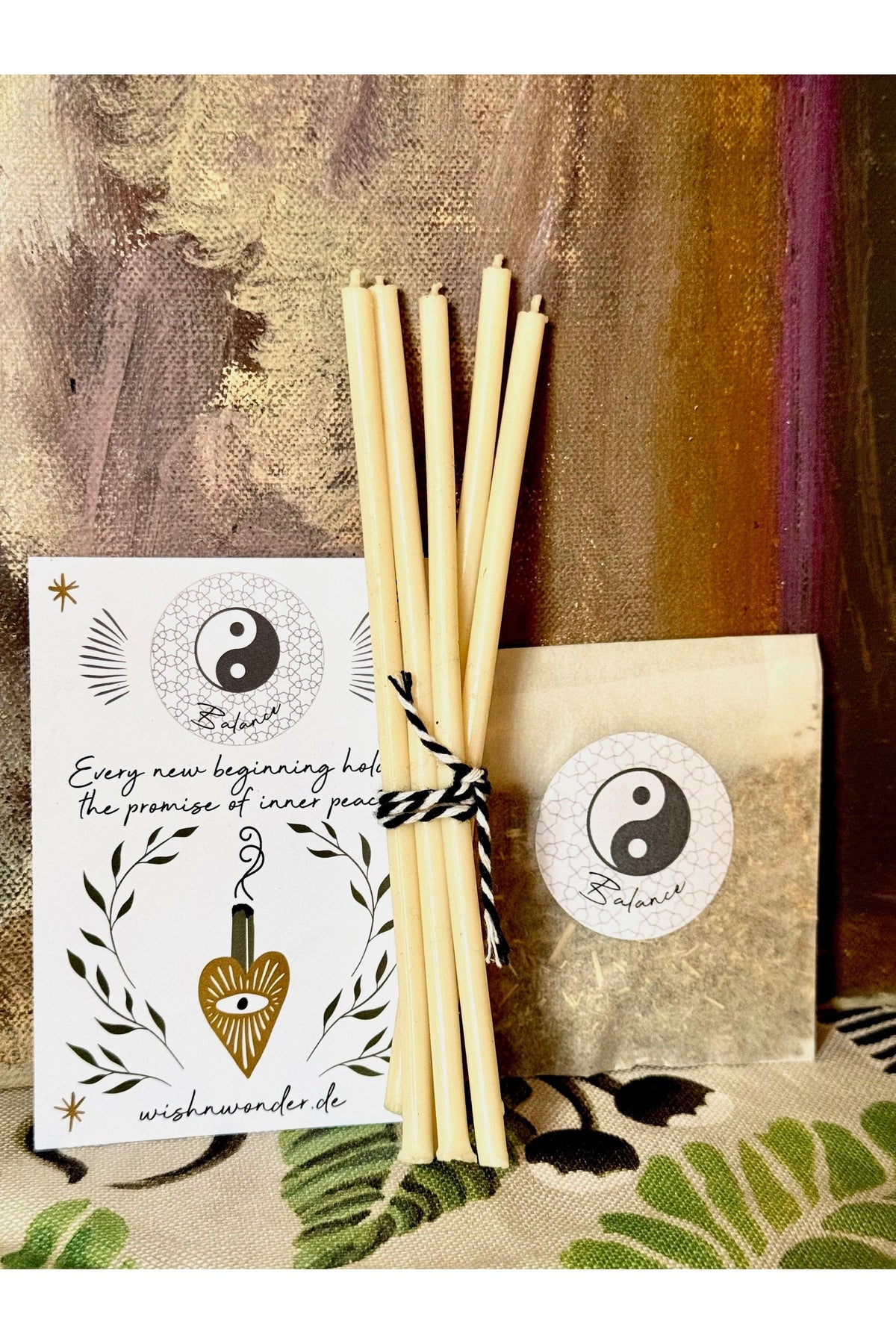 Balance Candle Ritual Set