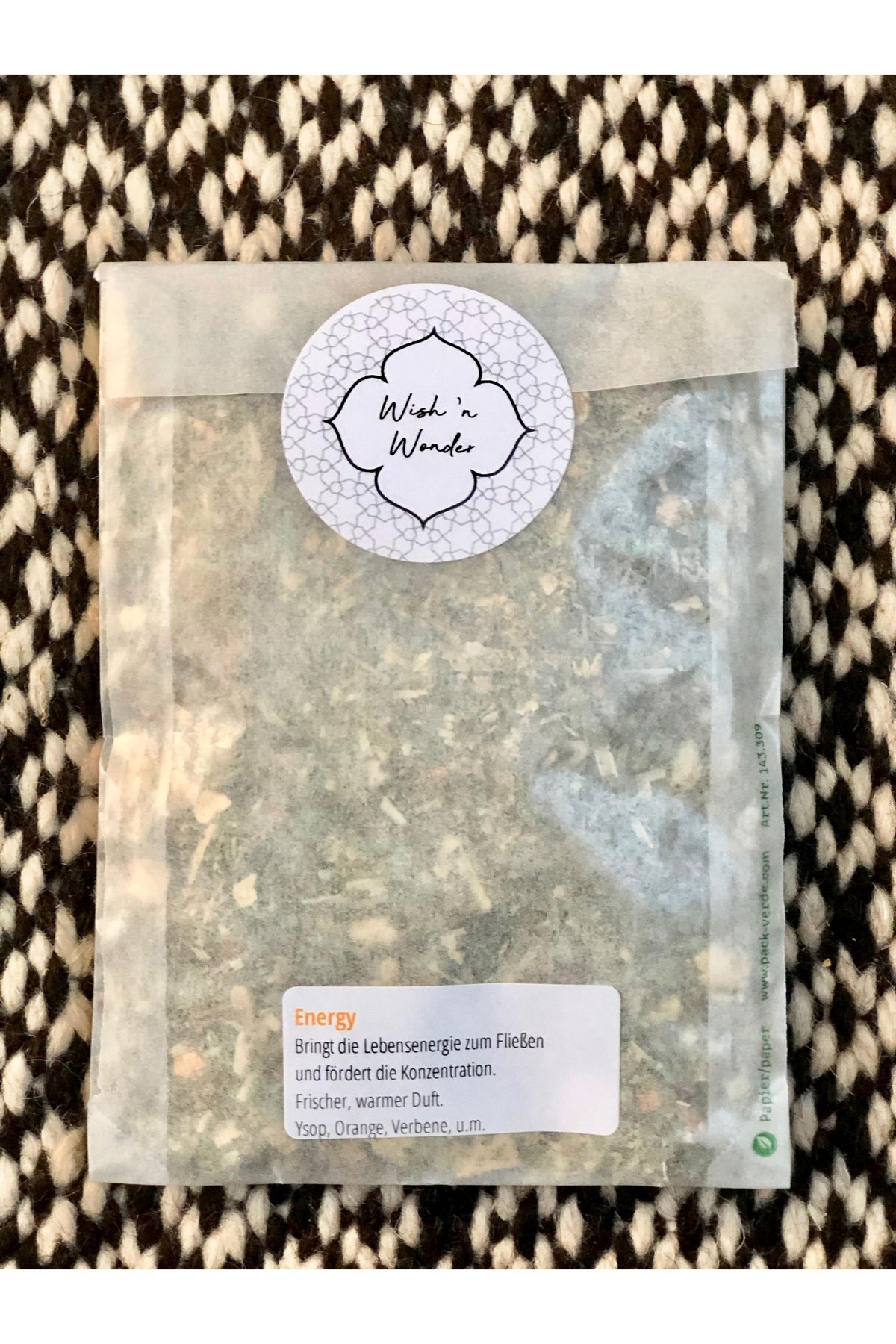 Energy Incense Blend — Solo