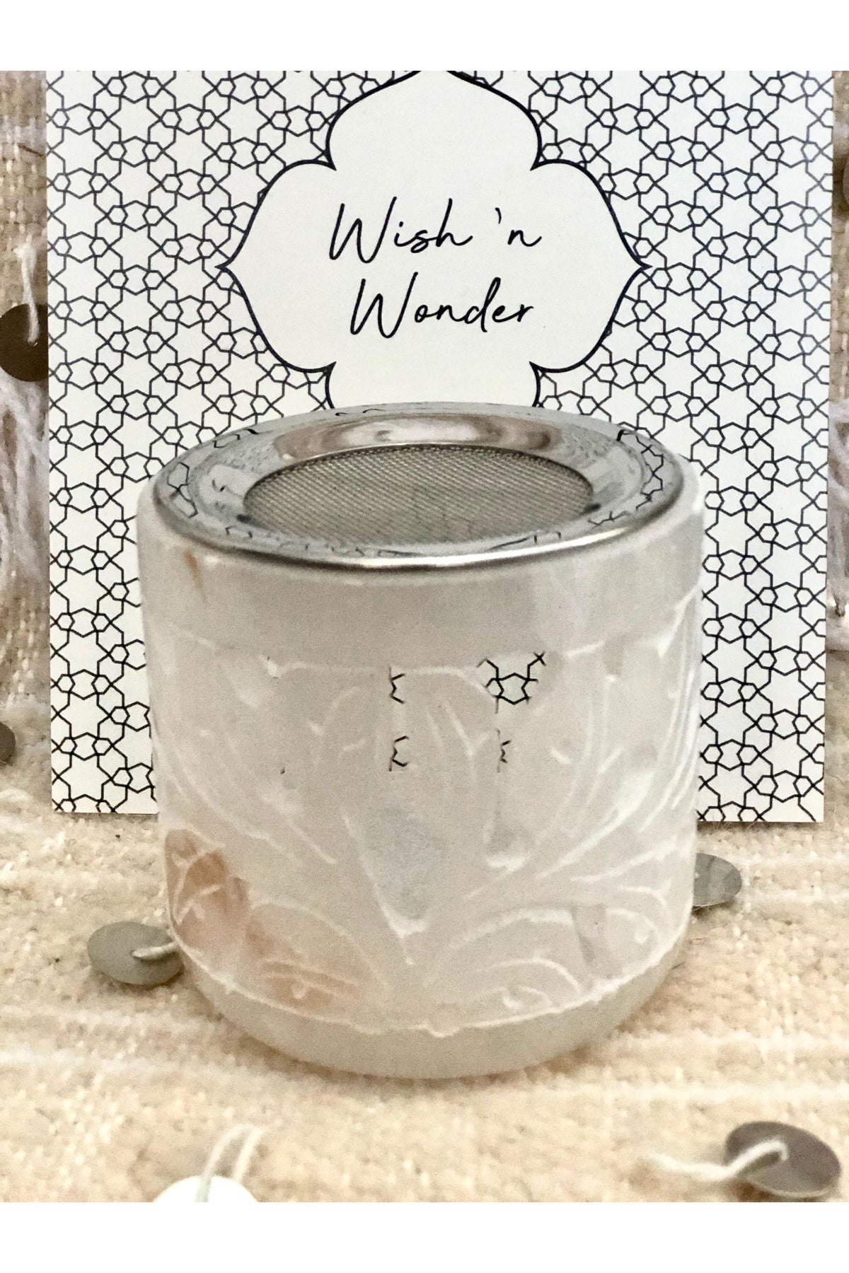 White Soapstone Incense Burner